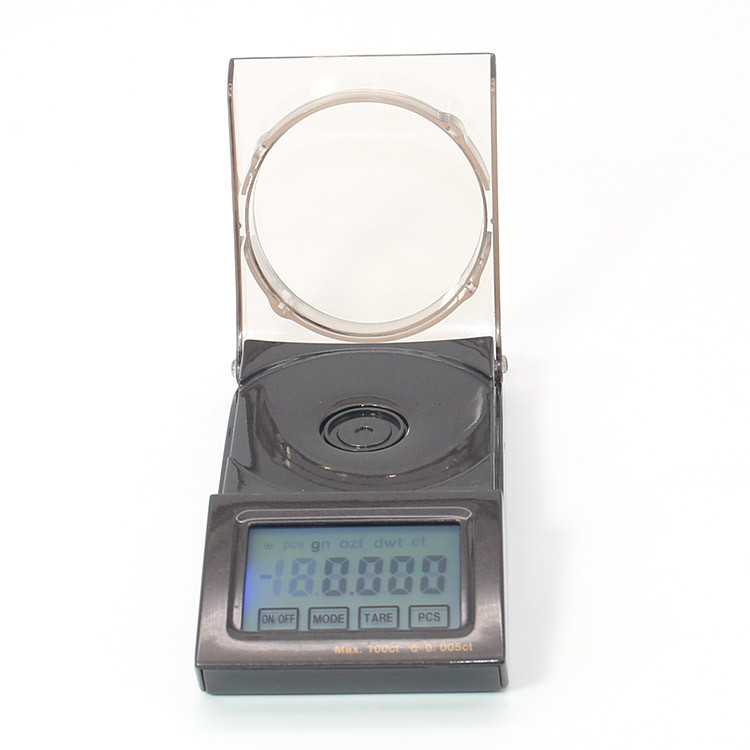 Strumento LCD di Gemological del touch screen di accuratezza di Gem Scale 0.005CT dei gioielli di Digital